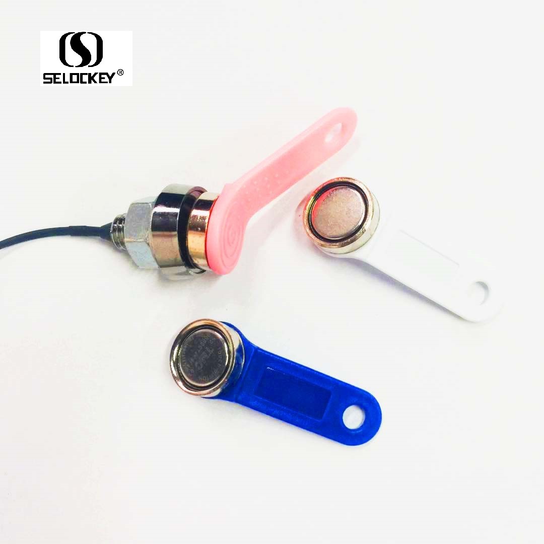 Μνήμη DS1990A-F5 μαγνητικό Ibutton αφής δαχτυλιδιών μετάλλων και ...